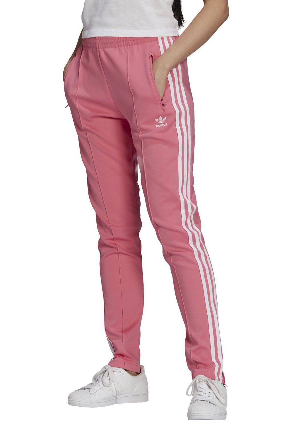 accessoires Zinloos salon adidas Originals Super Star Adicolor joggingbroek roze | wehkamp
