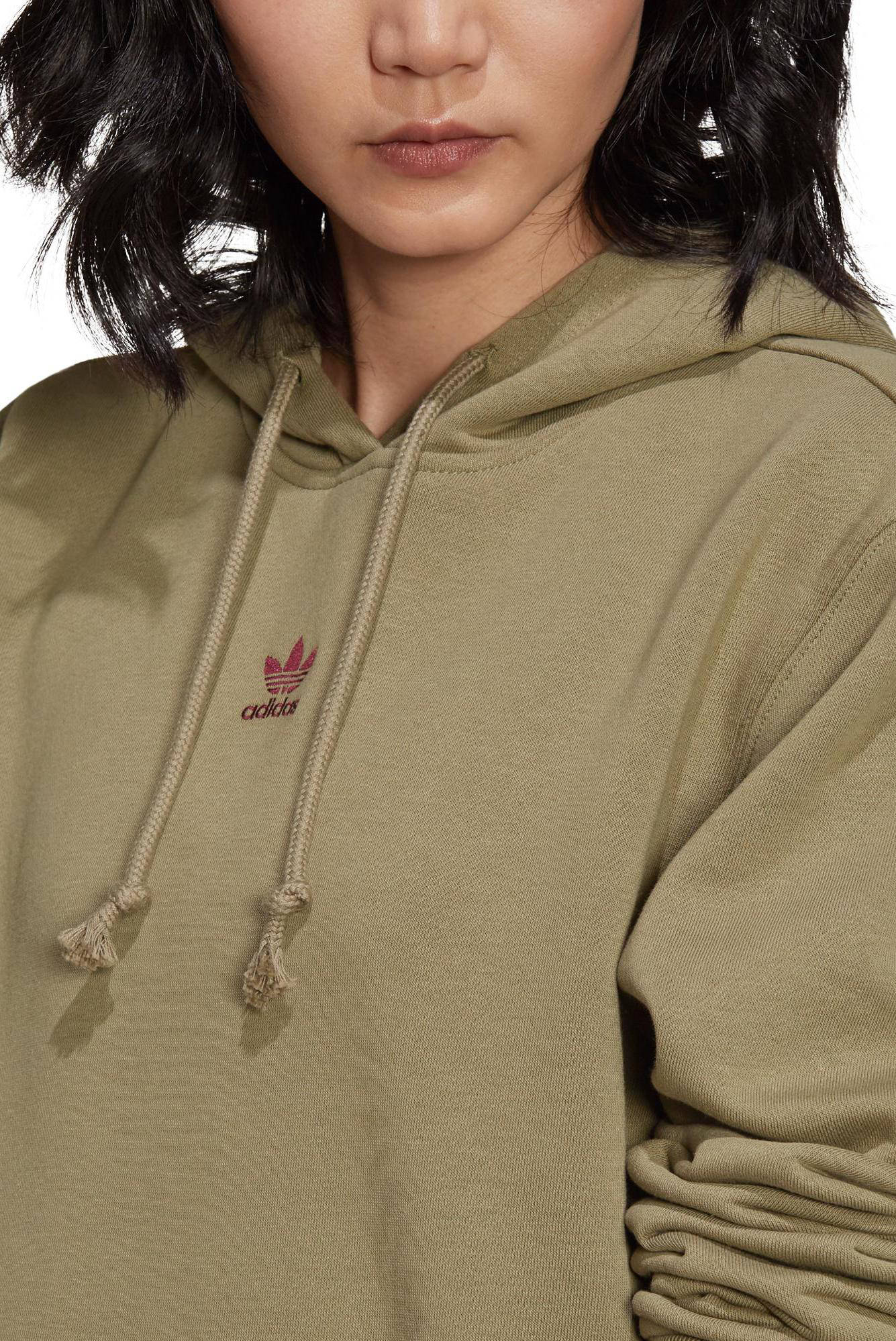 adidas Originals Adicolor hoodie groen | wehkamp