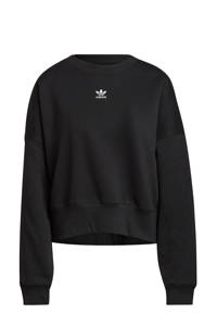 adidas Originals Adicolor fleece sweater zwart, Zwart