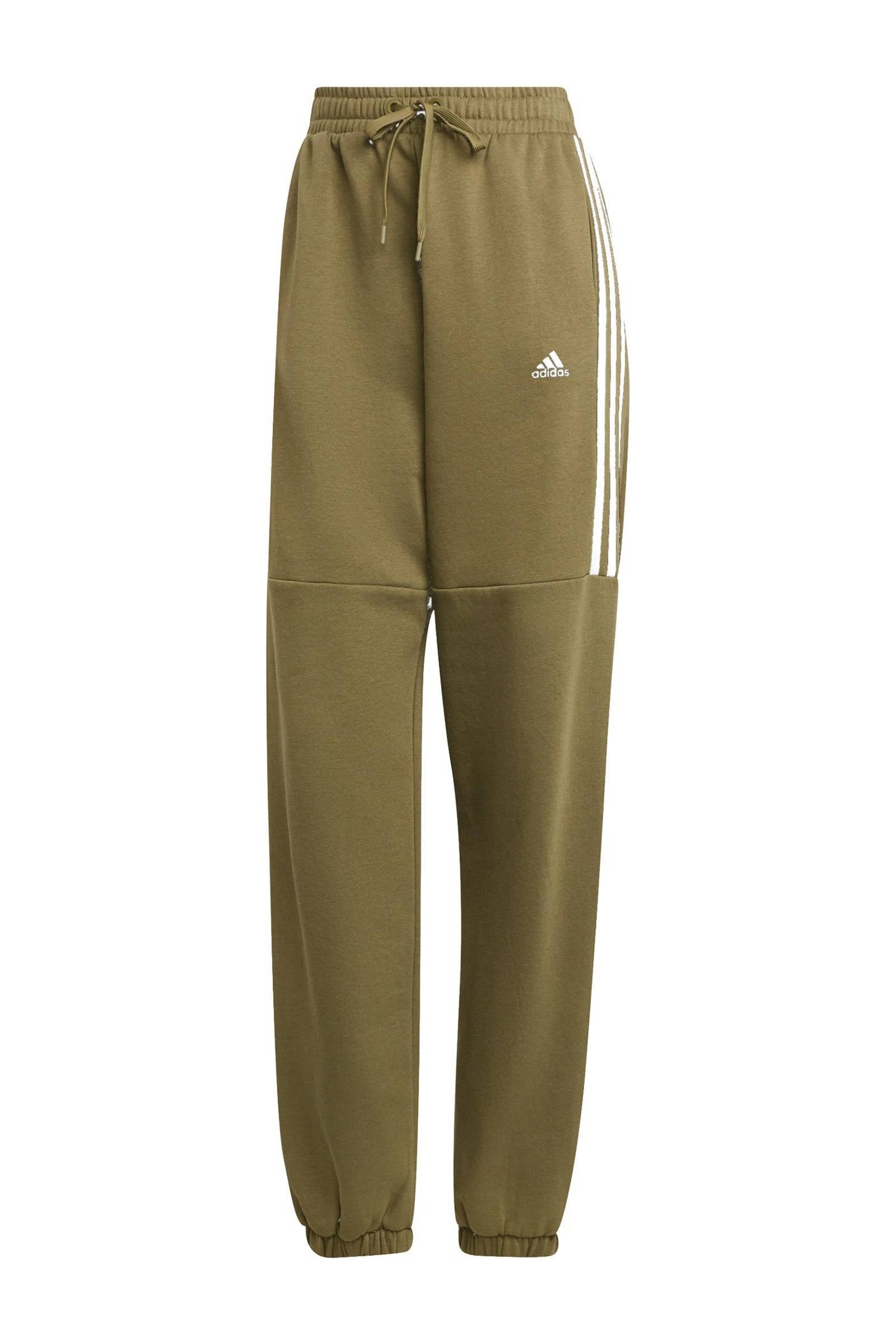 adidas Performance joggingbroek olijfgroen | wehkamp