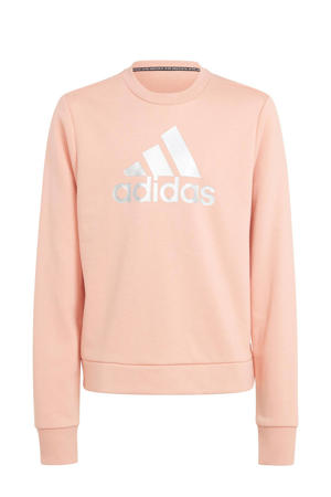 sportsweater roze/zilver