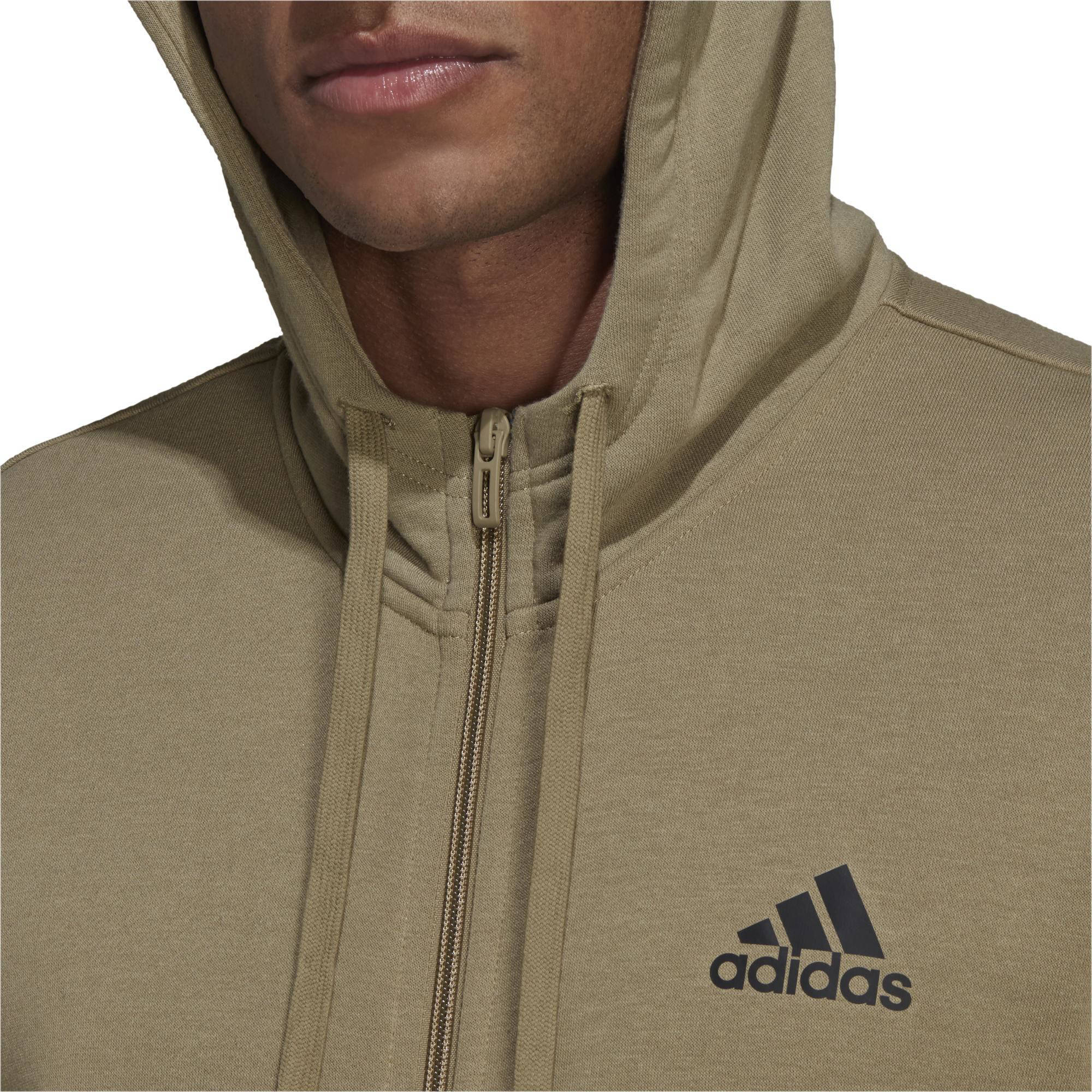 adidas Performance fleece sportvest groen/zwart/grijs | wehkamp