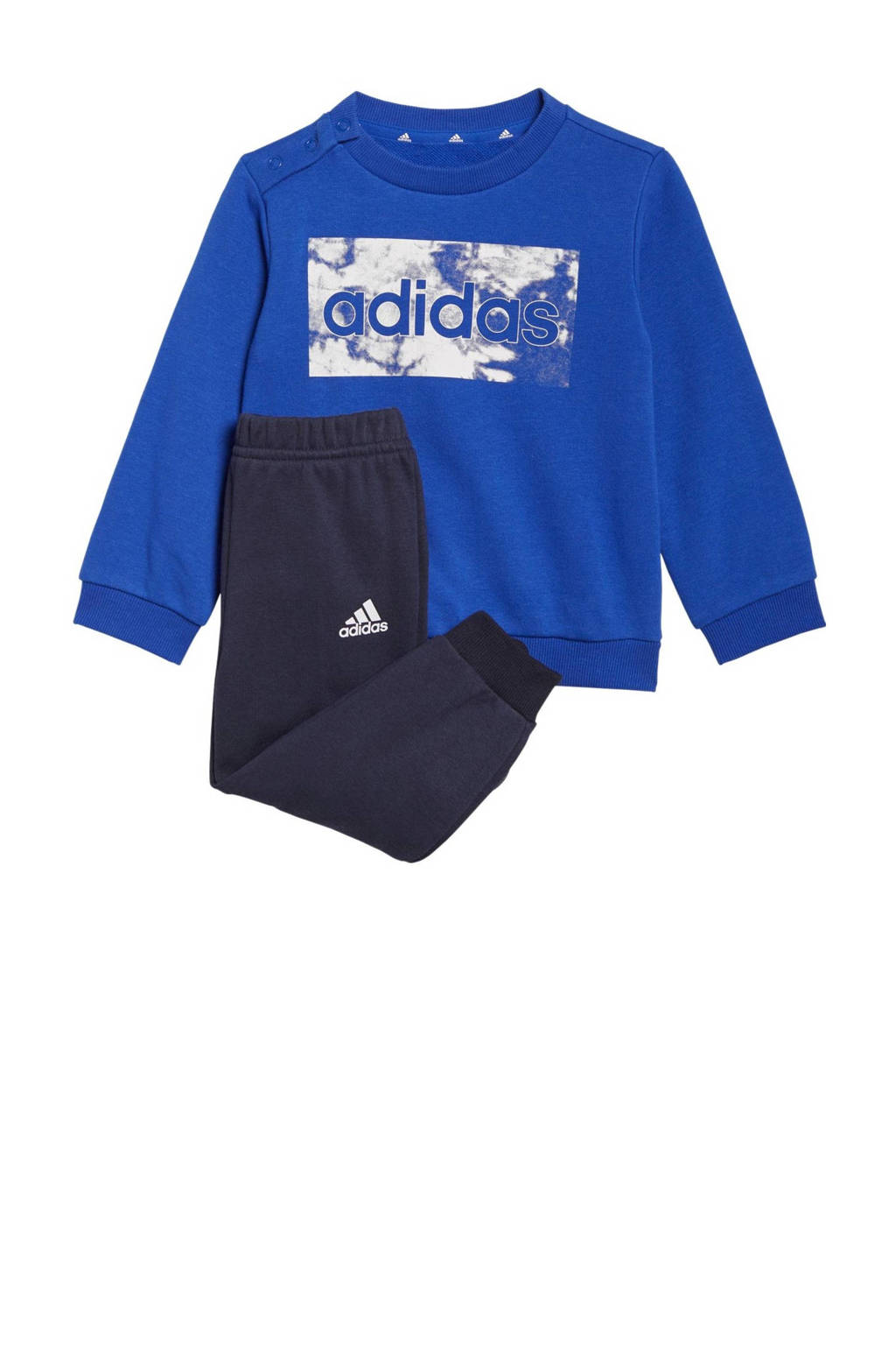 adidas Performance joggingpak kobaltblauw/donkerblauw/wit
