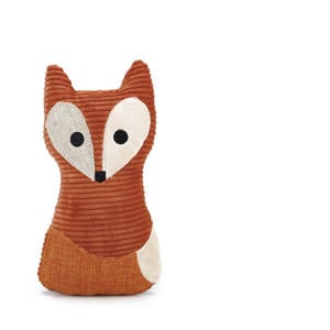 hondenspeelgoed vos Vido textiel oranje 25,5 cm