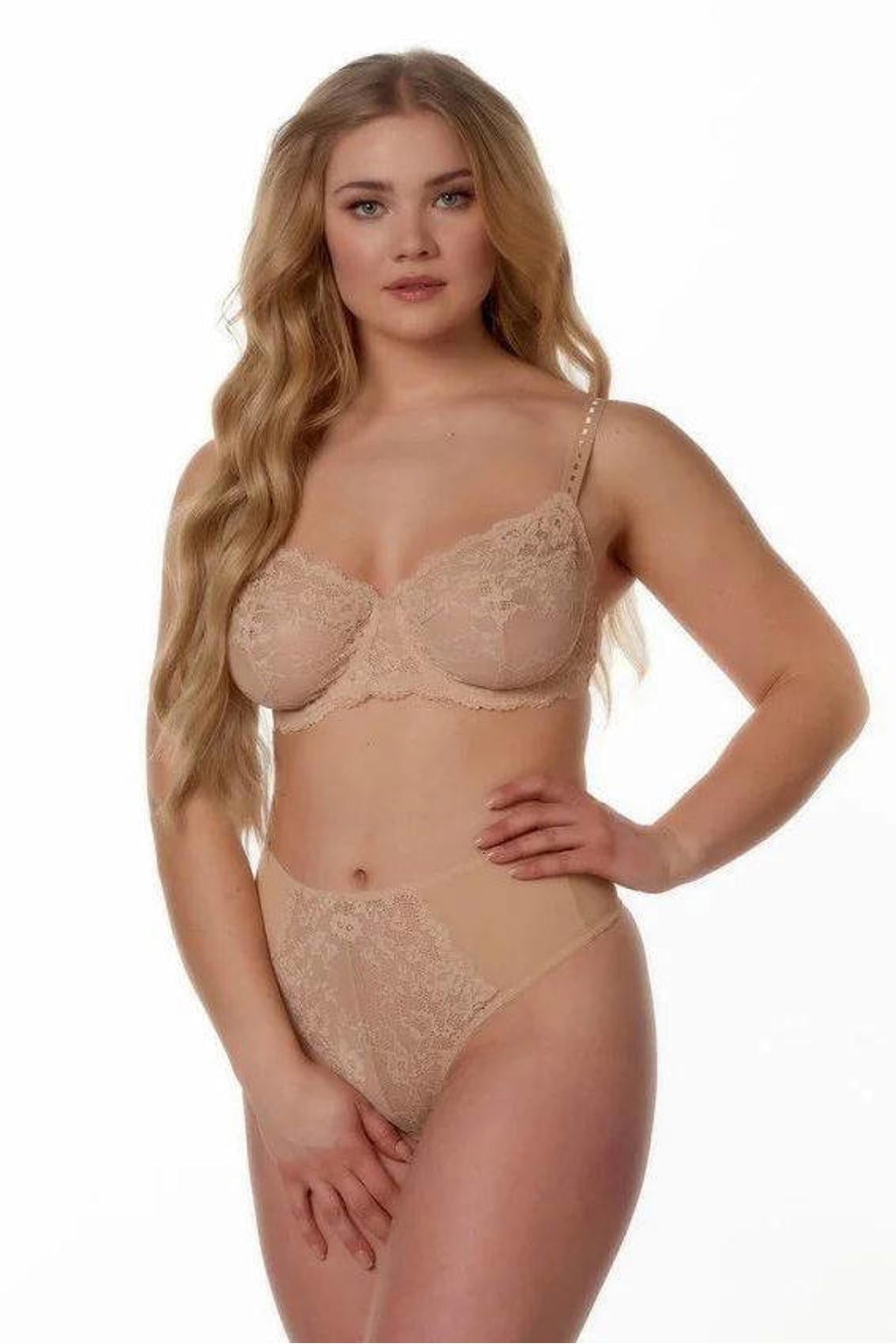 After Eden high waist string Bo beige