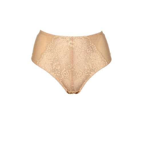 After Eden D-cup & up high waist string Nature Friendly beige afbeelding