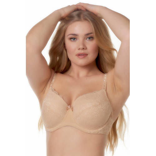 After Eden D-cup & up voorgevormde beugelbh Nature Friendly beige afbeelding