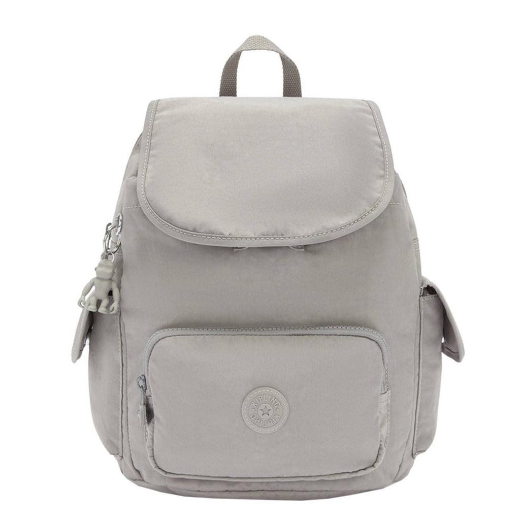 Kipling rugzak City Pack S lichtgrijs