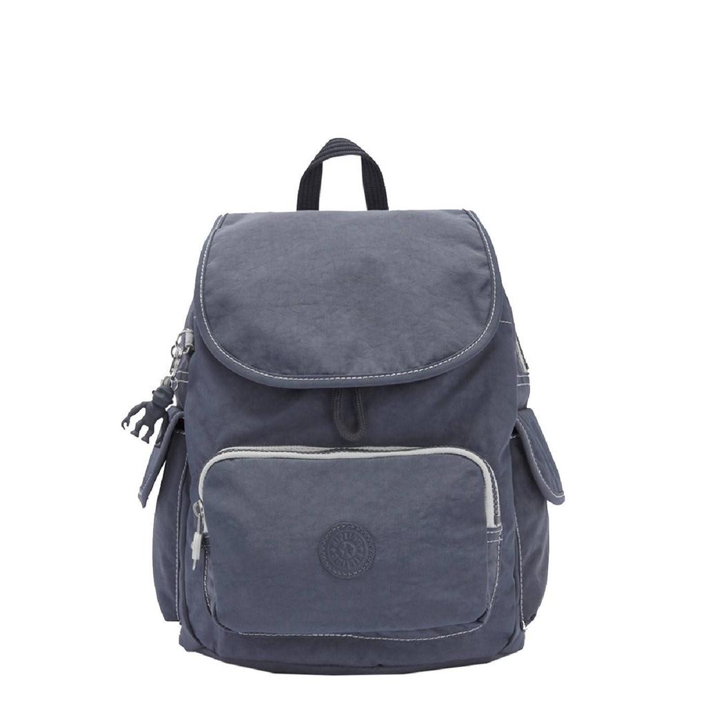 Kipling rugzak City Pack S grijsblauw