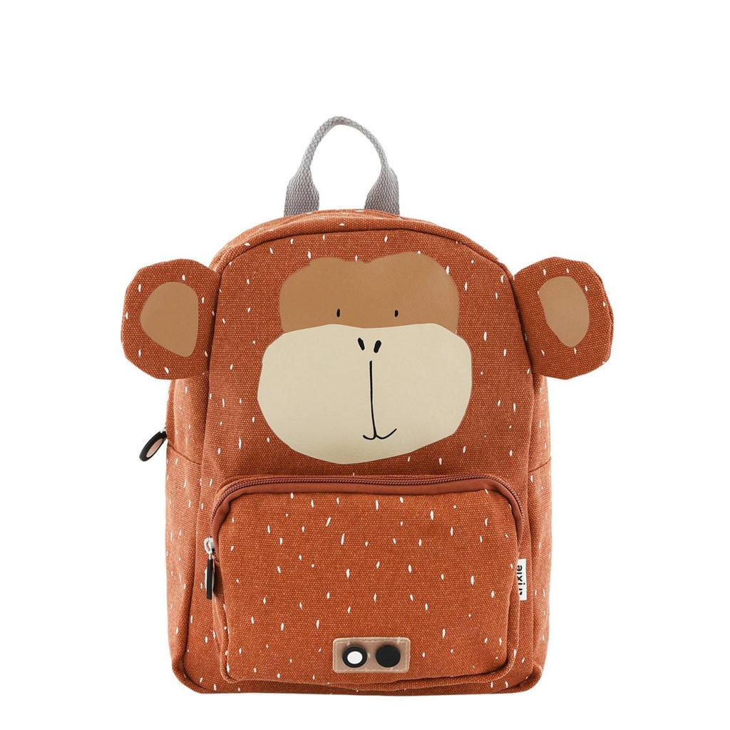 Trixie rugzak Mr. Monkey brique