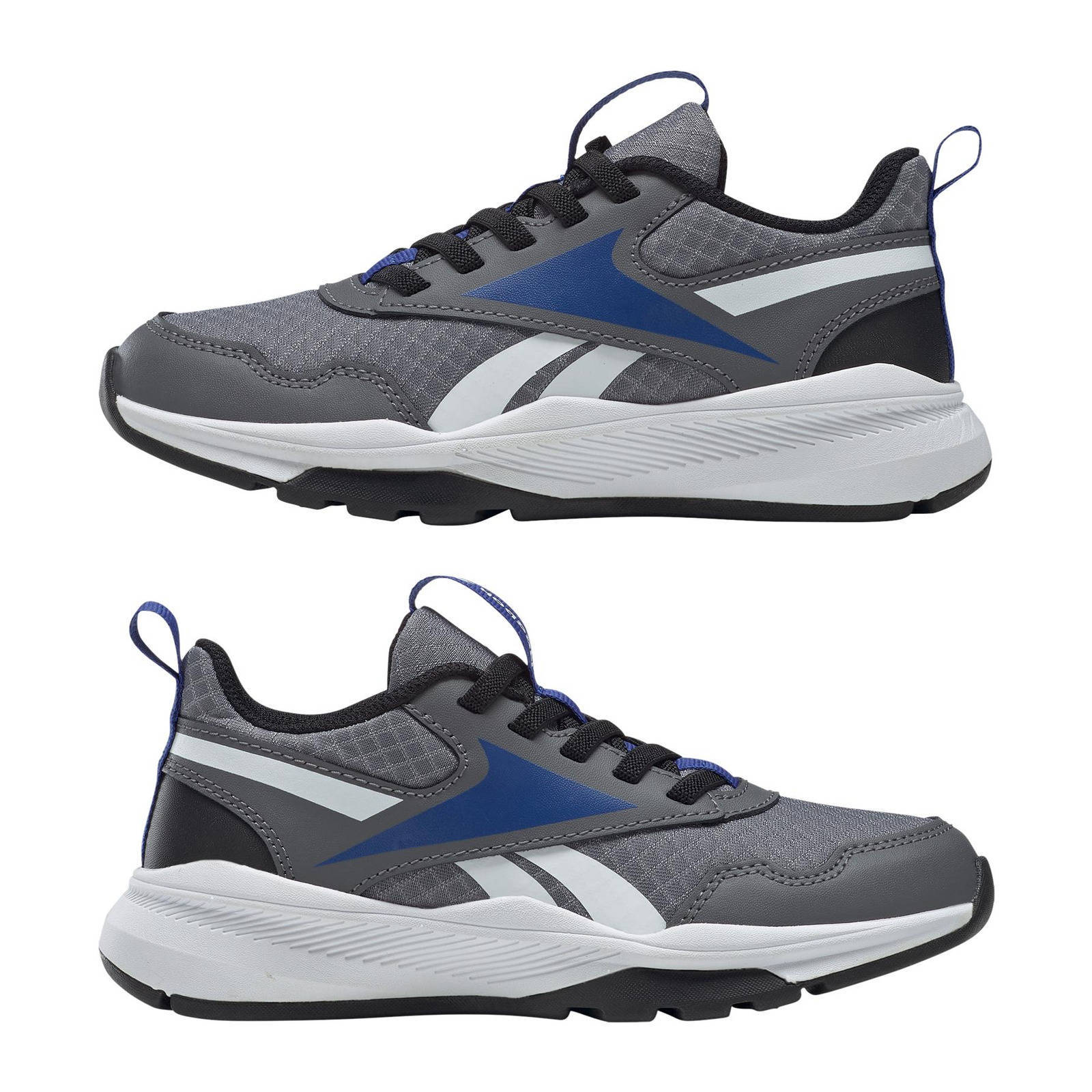 Reebok Training XT Sprinter 2.0 hardloopschoenen grijs/zwart/kobaltblauw |  wehkamp