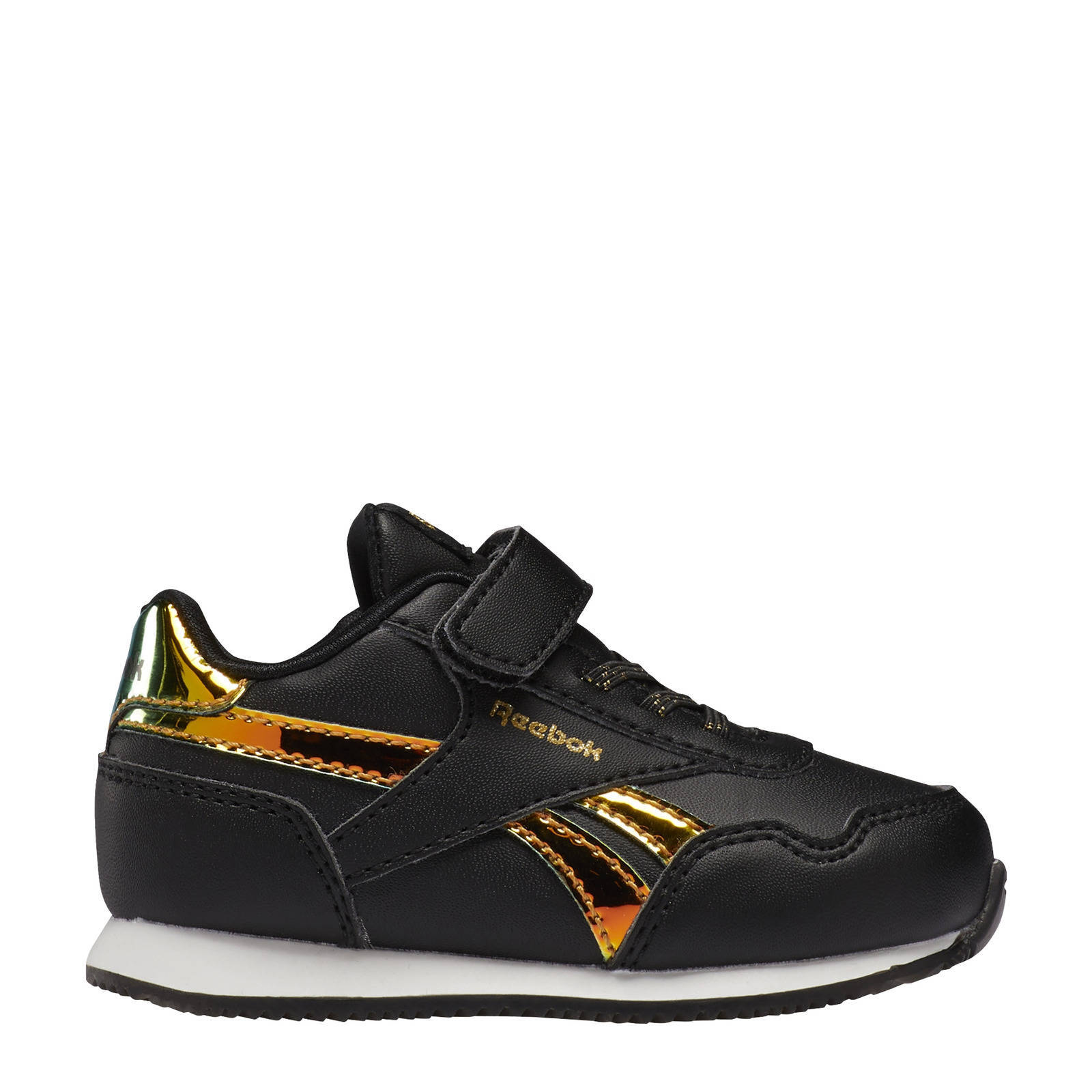 Reebok Classics Royal Classic Jogger 3.0 sneakers zwart/goud | wehkamp