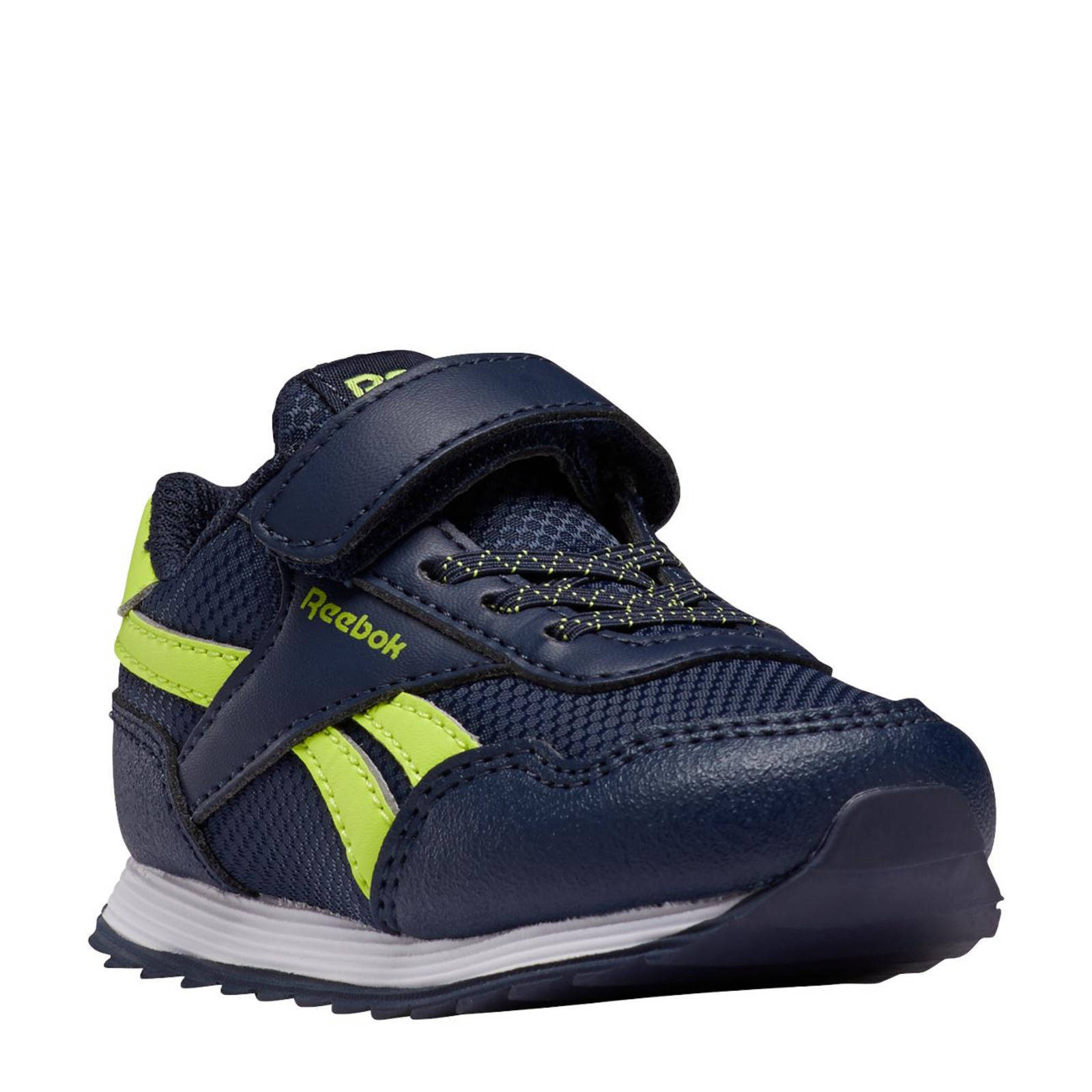 Reebok Classics Royal Classic Jogger 3 sneakers donkerblauw/geel | wehkamp