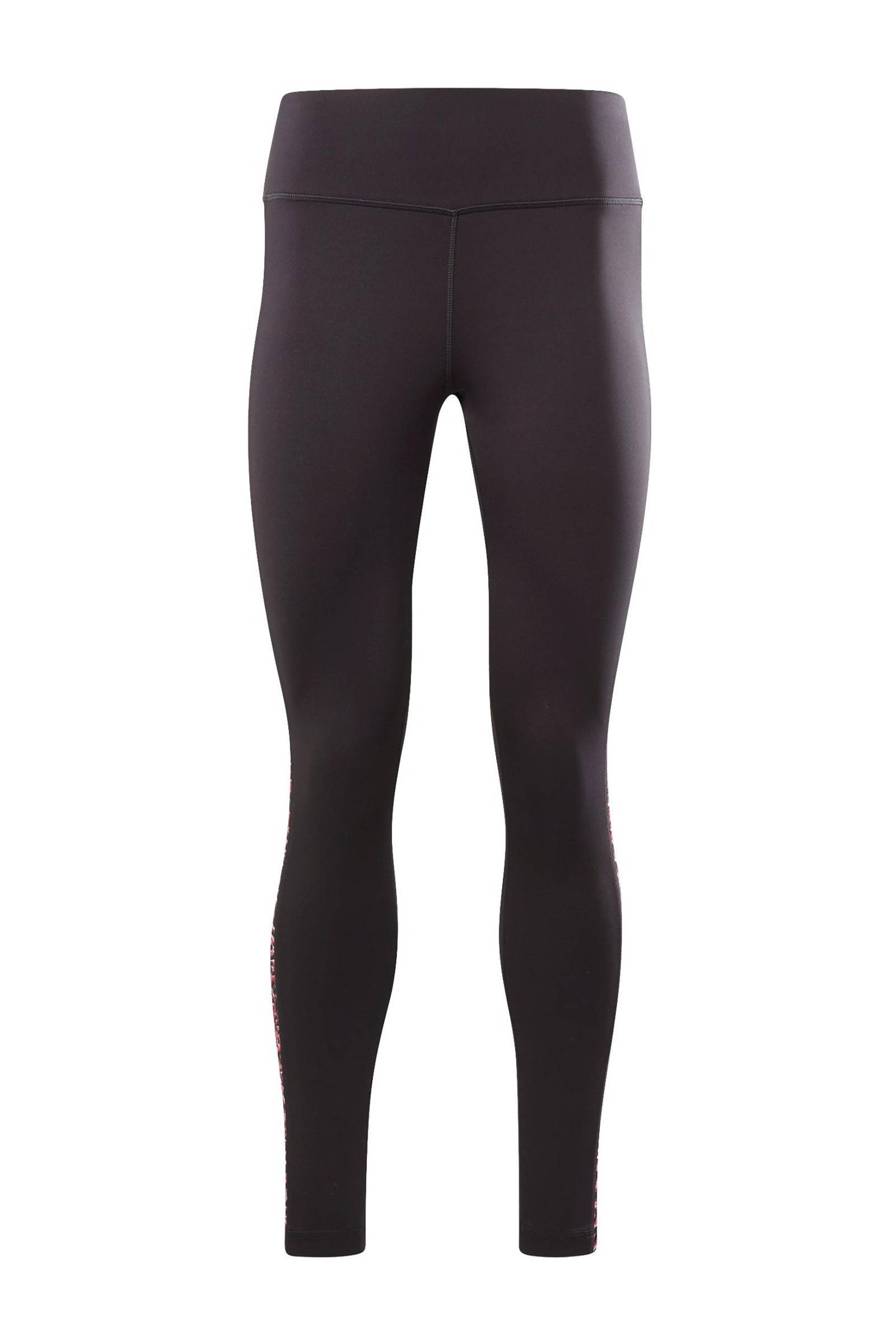 Reebok Training sportlegging zwart/roze | wehkamp