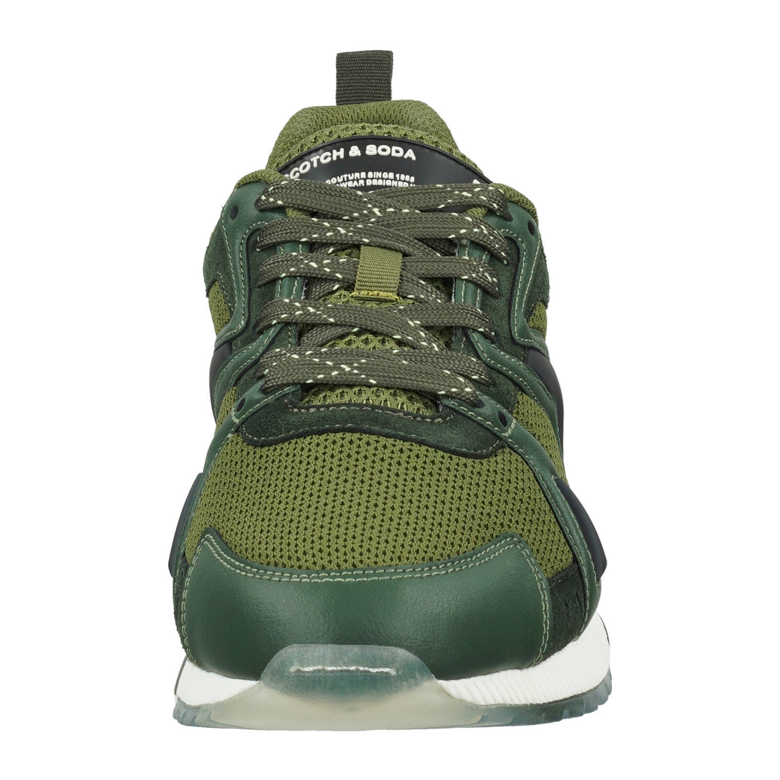 Scotch \u0026 Soda Vivex suède sneakers groen | wehkamp