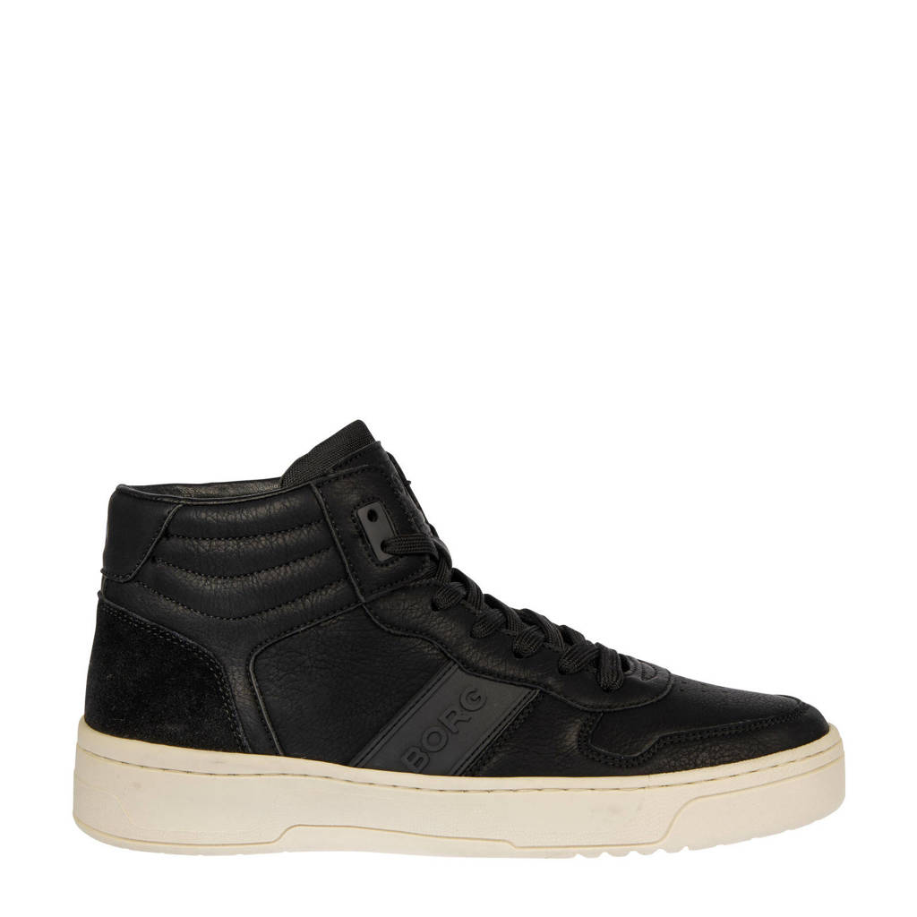 Björn Borg T2200 MID TNL M halfhoge sneakers zwart