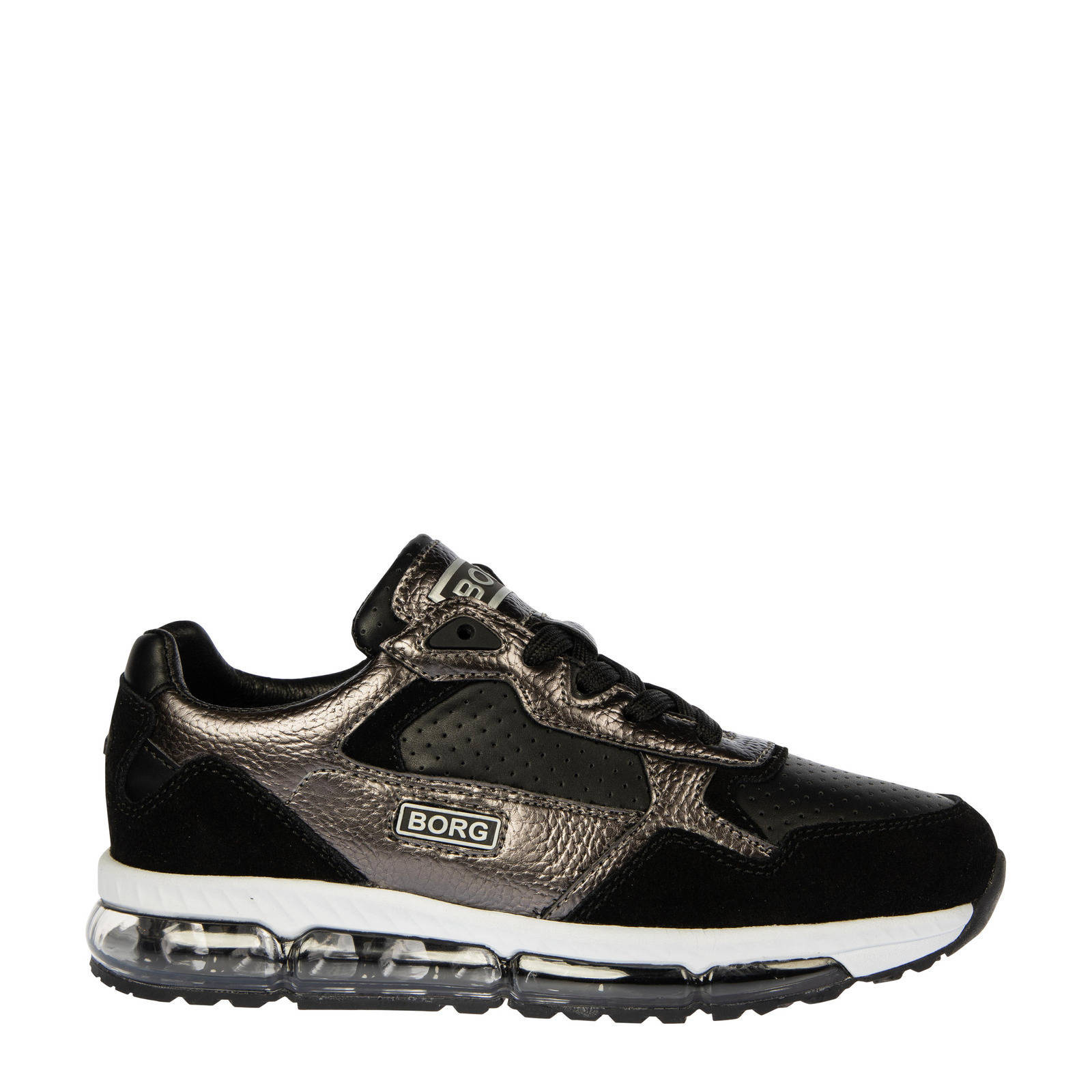 Björn Borg X500 MET T sneakers zwart/metallic | wehkamp