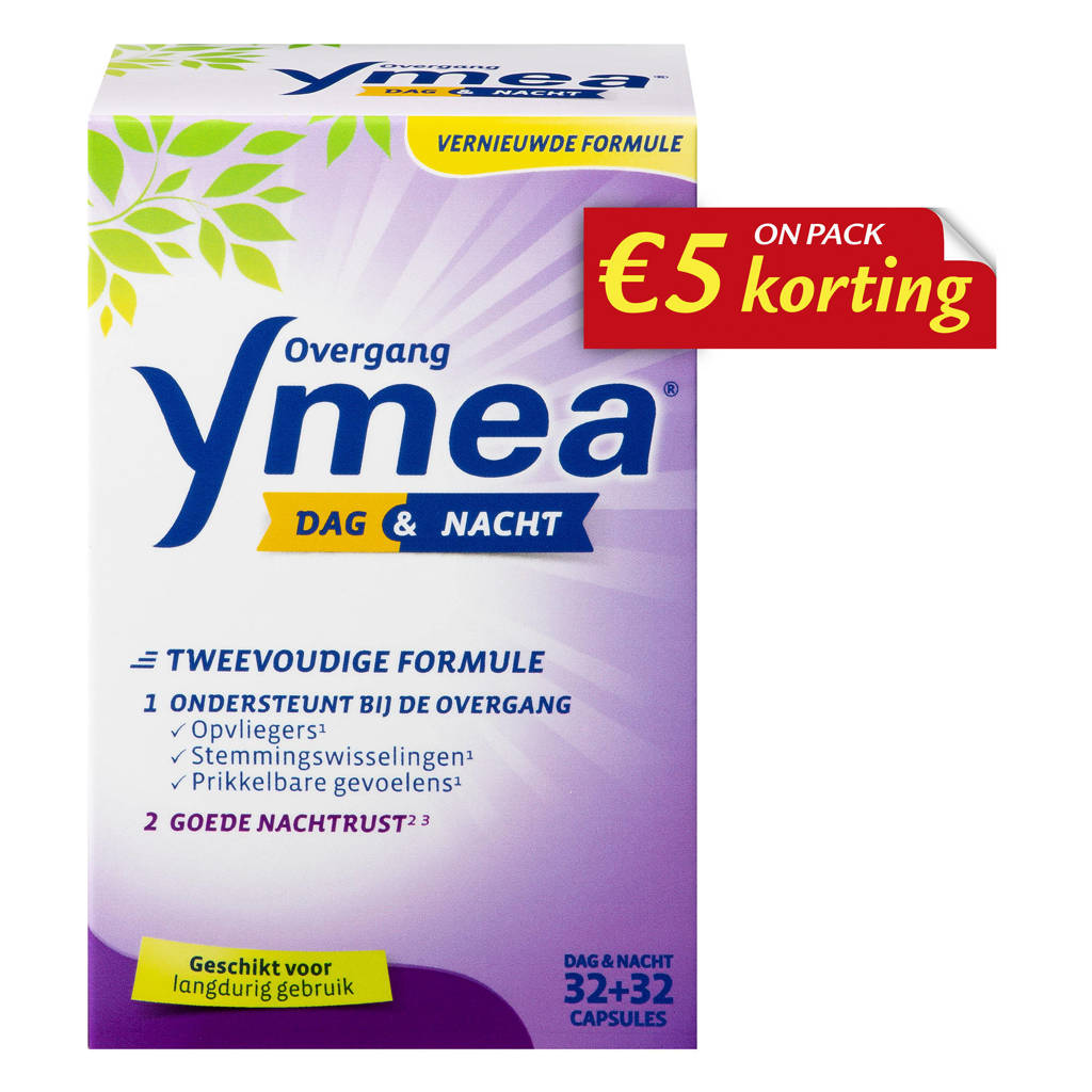 YMEA Overgang Dag & Nacht - 64 capsule