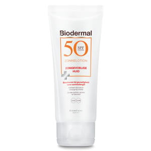 Wehkamp Biodermal Zonnelotion gevoelige huid - SPF 50 - 100 ml aanbieding
