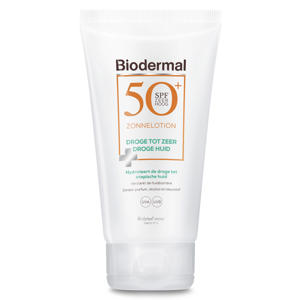 Wehkamp Biodermal Zonnelotion droge huid - SPF 50 - 150ml aanbieding