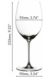 thumbnail: Riedel Rode Wijnglazen Veritas - Cabernet / Merlot - 709 ml - 2 stuks