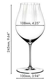 thumbnail: Riedel Rode Wijnglazen Performance - Pinot Noir - 830 ml - 2 stuks