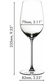 thumbnail: Riedel Witte Wijnglazen Veritas - Riesling / Zinfandel - 395 ml - 2 stuks