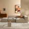 NOUS Living hoekbank Igor hoek rechts - beige
