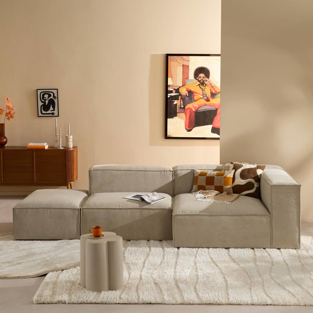 NOUS Living hoekbank Igor hoek rechts - beige