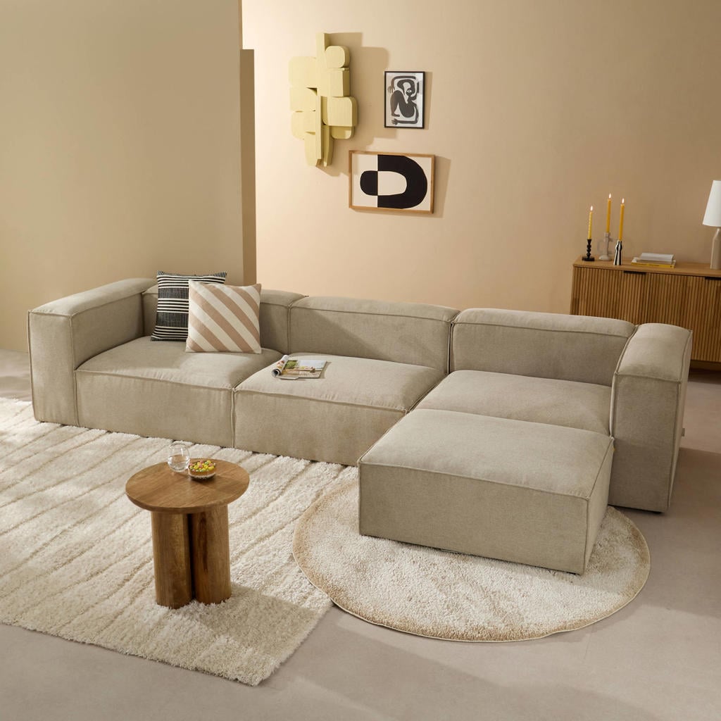 NOUS Living 4-zitsbank Igor - beige