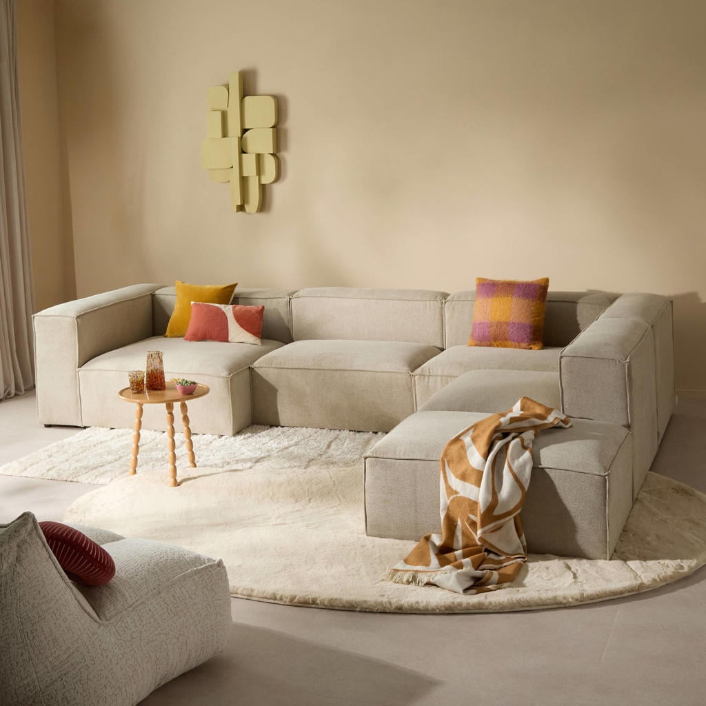 NOUS Living hoekbank Igor hoek rechts - beige
