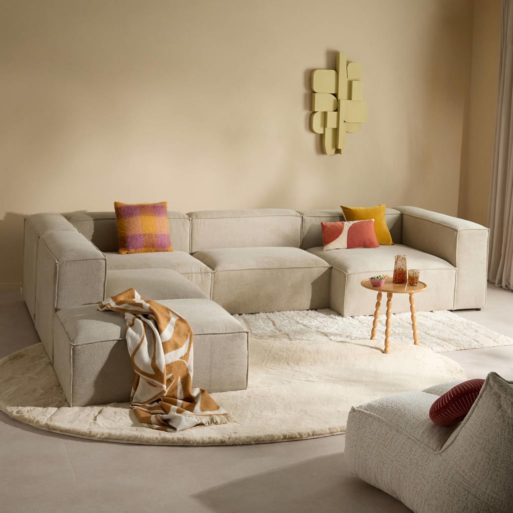NOUS Living hoekbank Igor hoek links - beige