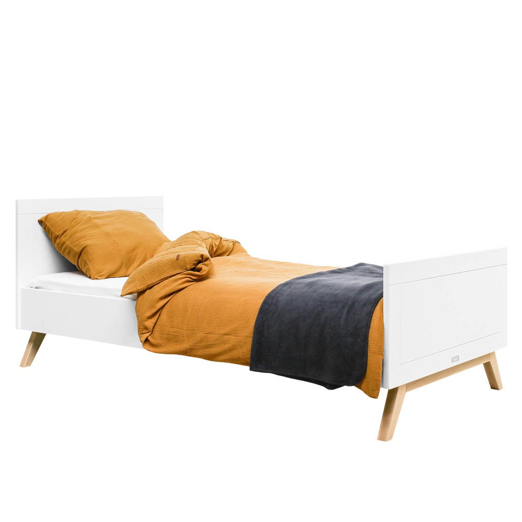 Bopita bed Wit/Naturel Fenna (90x200 cm)