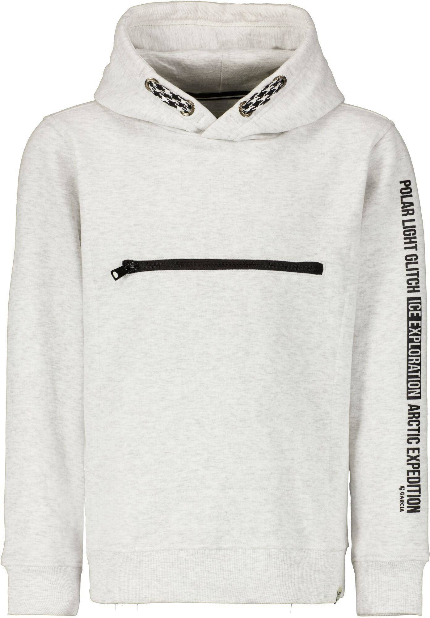 Garcia hoodie met tekst wit online kopen