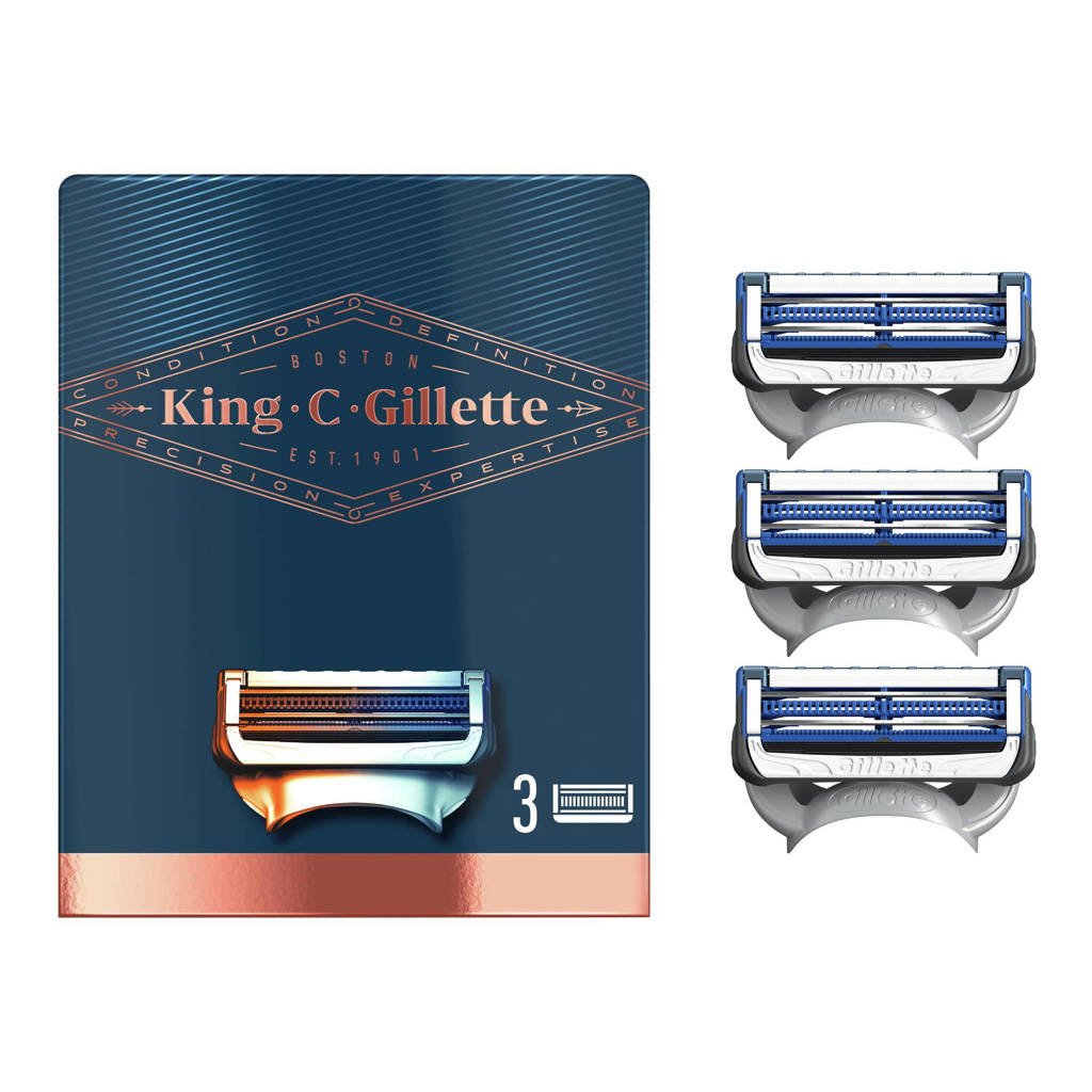 King C Gillette hals scheermesjes