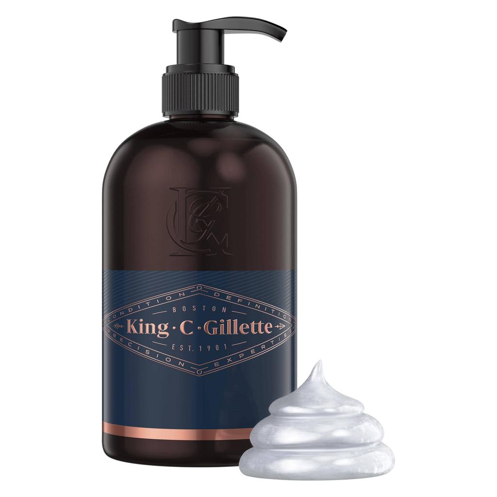 King C. Gillette Baard en gezichtsreiniger - 350 ml