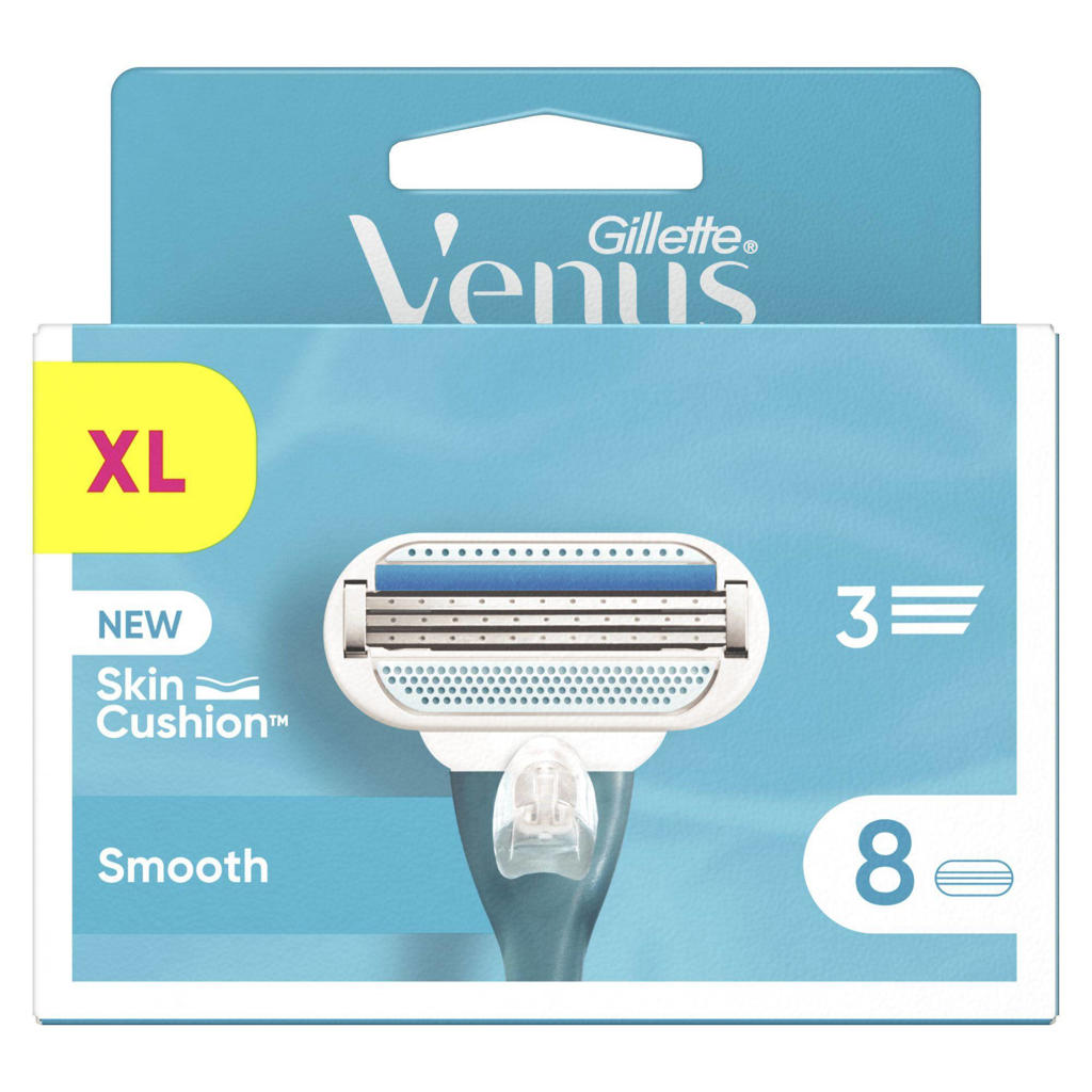 Gillette Venus Smooth navulmesjes - 8 stuks