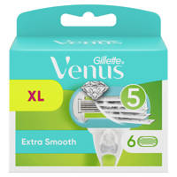 Gillette Venus Extra Smooth navulmesjes - 6 stuks