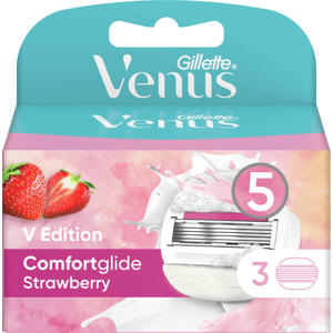 Wehkamp Gillette Venus Comfortglide Strawberry navulmesjes - 3 stuks aanbieding