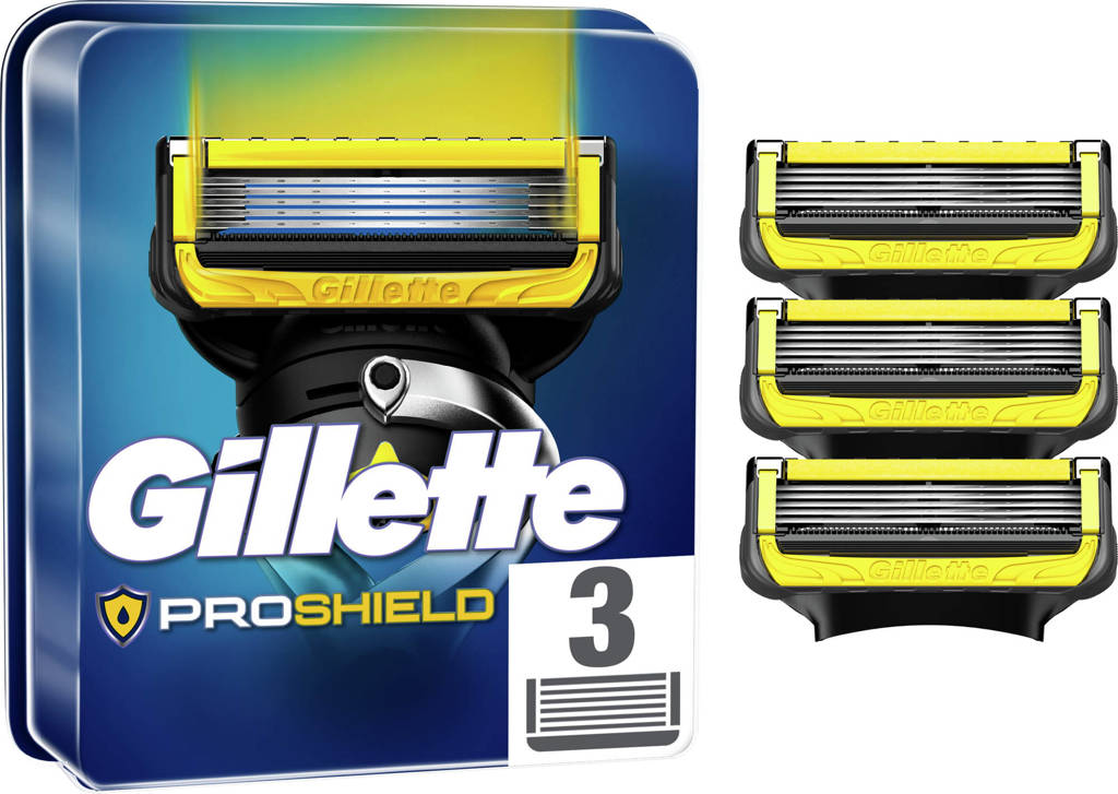 Gillette Gillette ProShield Scheermesjes - 3 Navulmesjes