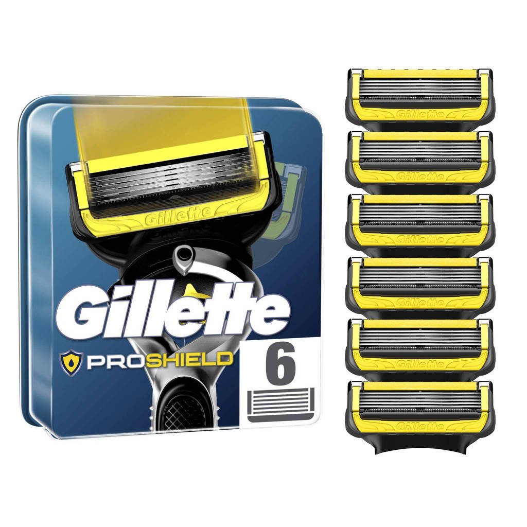 Gillette Gillette ProShield Scheermesjes - 6 Navulmesjes