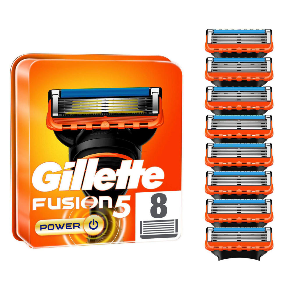 Gillette Fusion5 Power Navulmesjes - 8 stuks