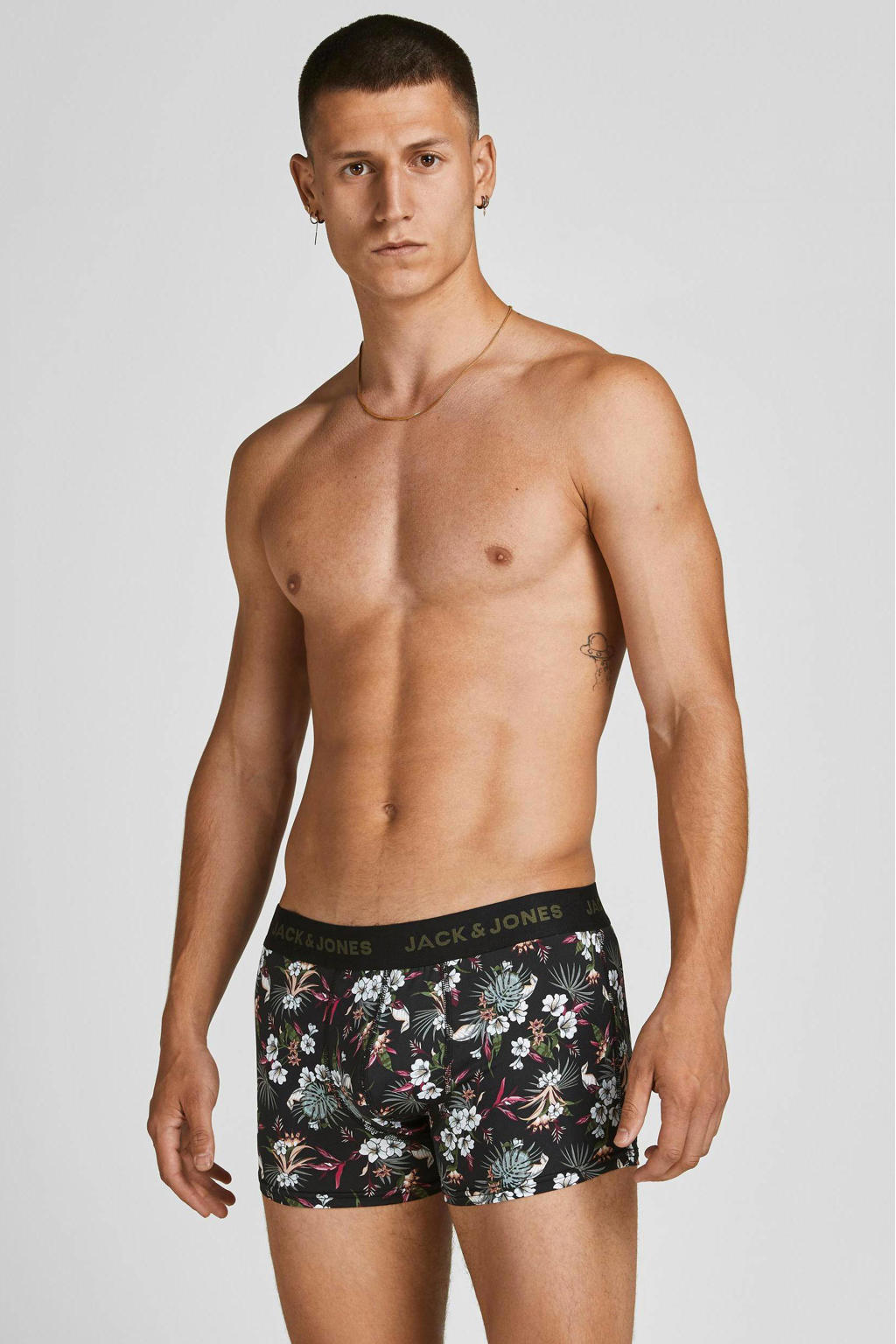 JACK & JONES sportboxer JACFLOWER (set van 3)