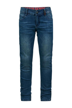 tapered fit jeans Wulf medium blue denim