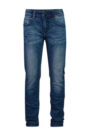 tapered fit jeans Wyatt medium blue denim