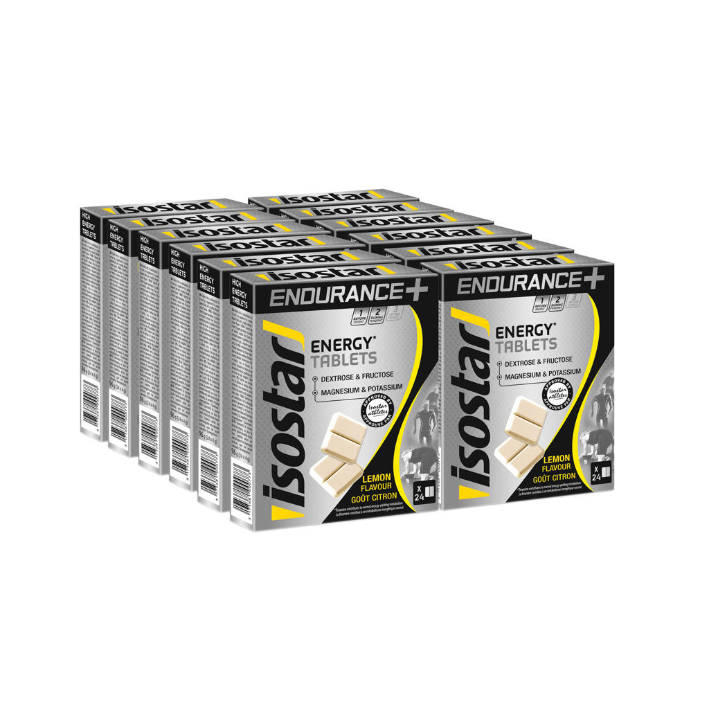 Isostar Endurance+ energy tablets lemon wehkamp