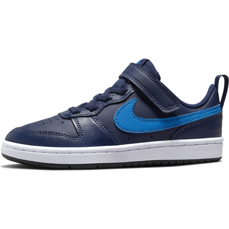 nike court borough low 2 blau