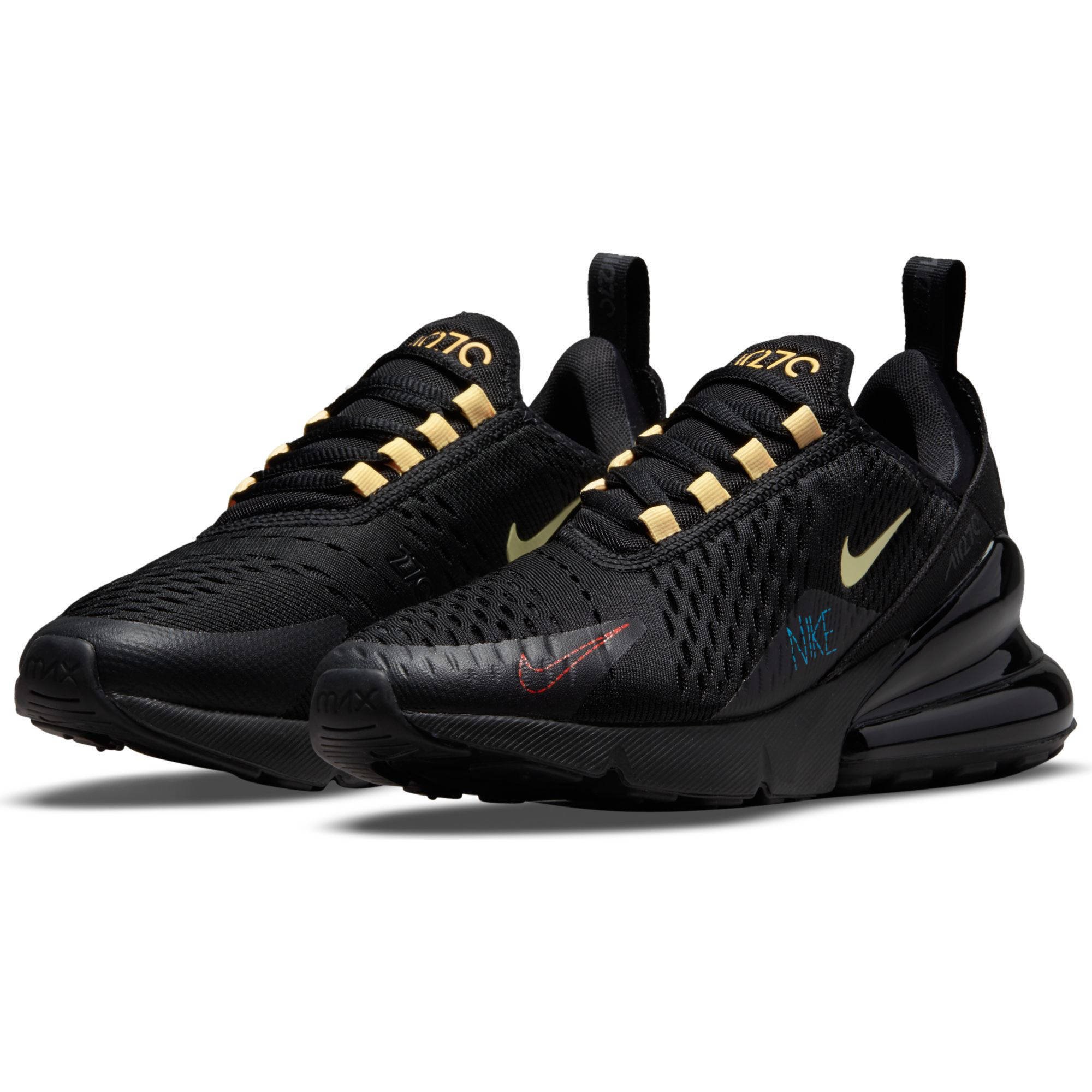 nike air max 270 zwart geel