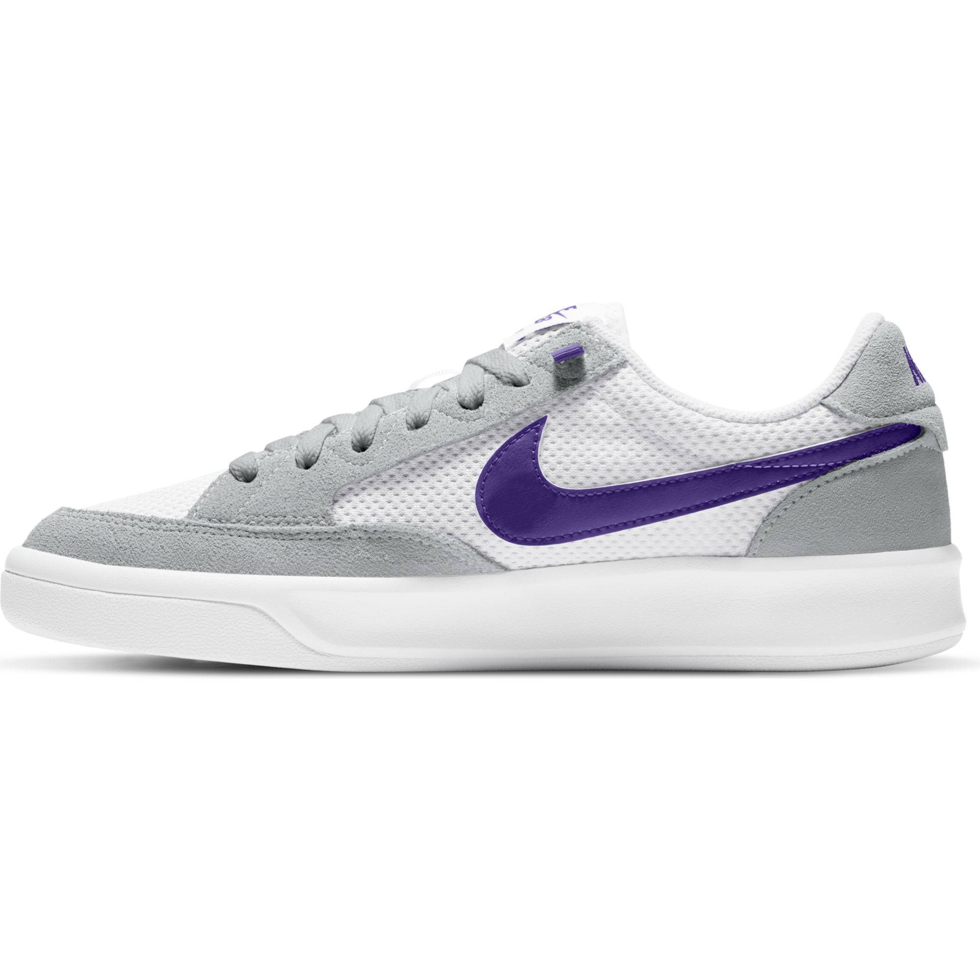 Nike SB Adversary sneakers grijs/paars/wit | wehkamp