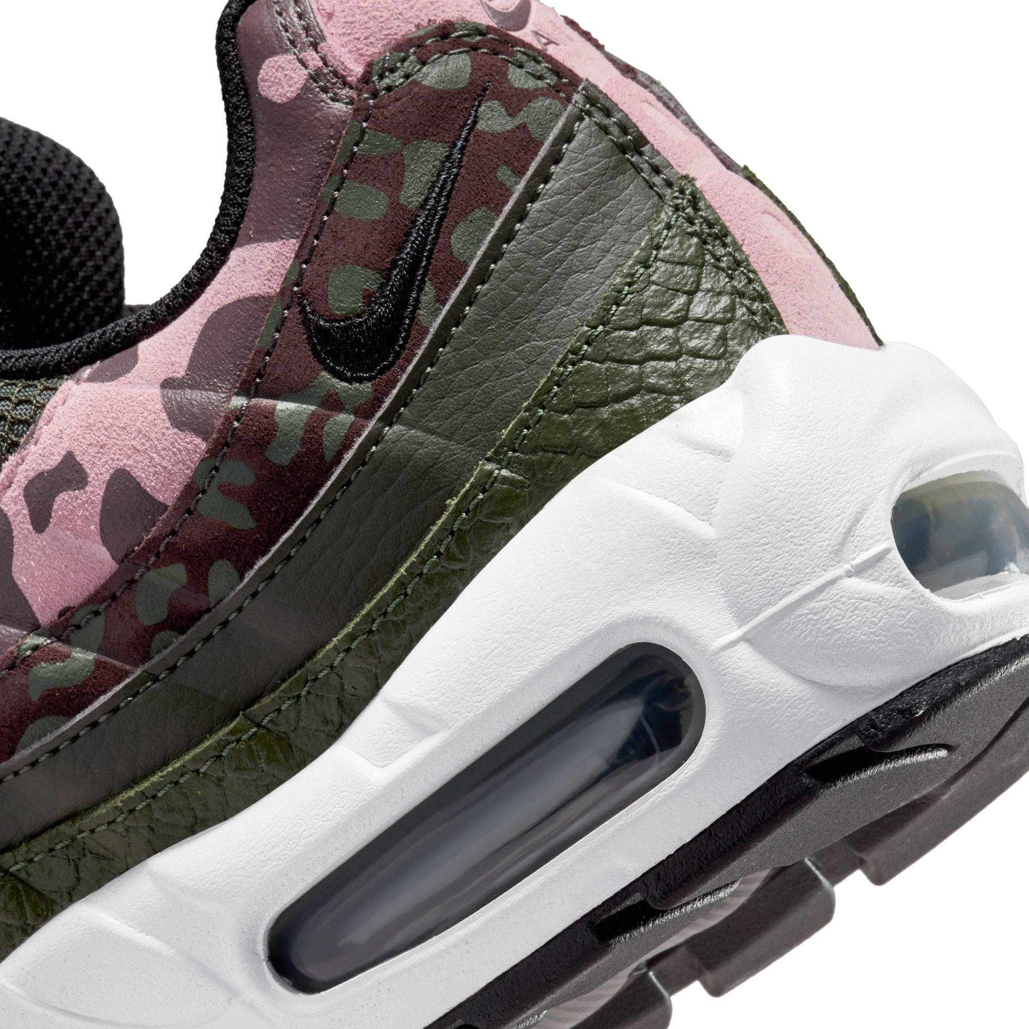 Nike Air Max 95 sneakers bruin/zwart/roze | wehkamp